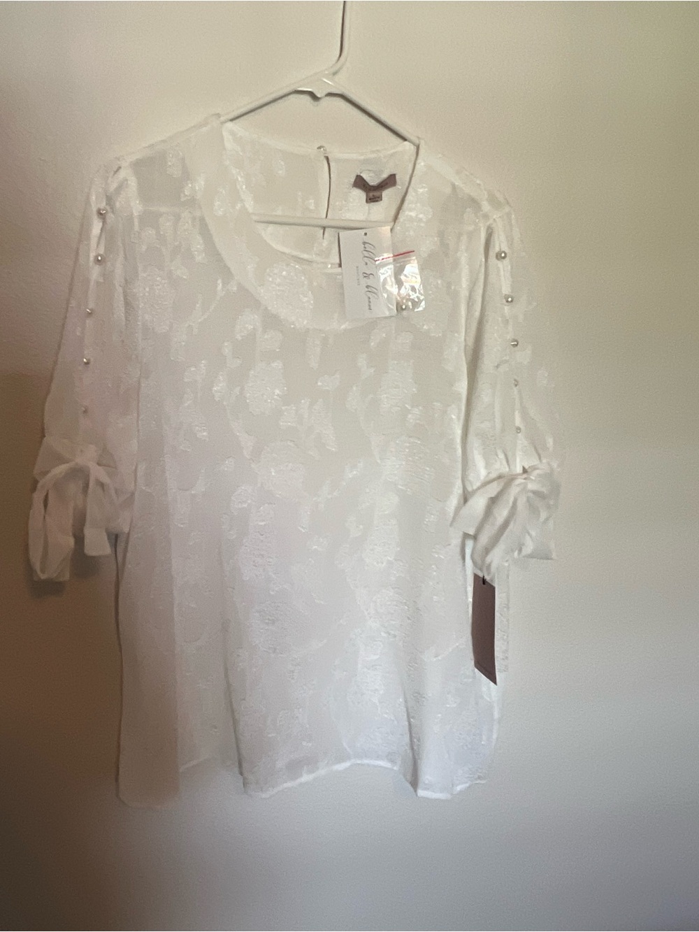 Floral Short Sleeve Blouse